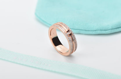 [Hildren Jewelry]T WIRE DIAMOND RING