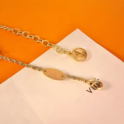 [⭐Hildren Jewelry]LOGO STAR MOTIF GOLD BRACELET