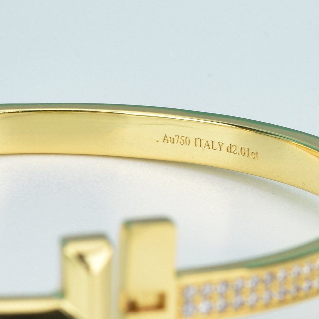 [Hildren Jewelry]WIDE DIAMONDS HINGED BANGLE