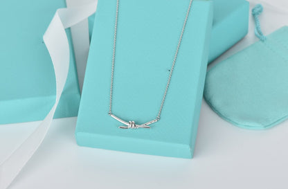 [Hildren Jewelry]KNOT NECKLACE