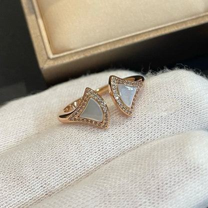 [⭐Hildren Jewelry]DREAM MOP DIAMOND OPEN RING