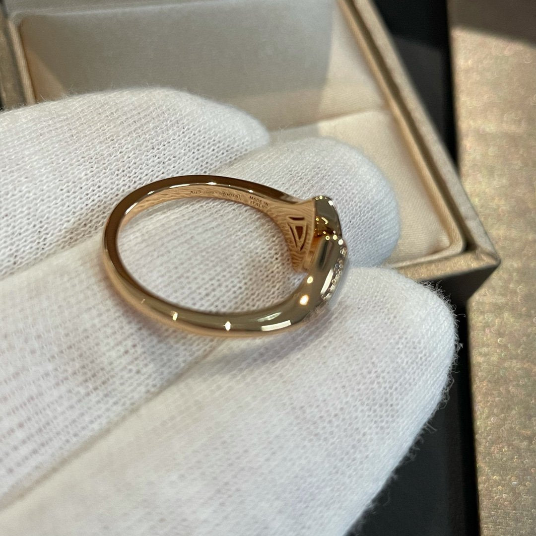 [⭐Hildren Jewelry]DREAM MOP DIAMOND OPEN RING