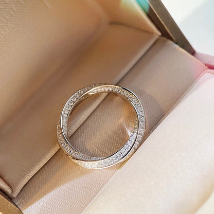 [Hildren Jewelry]SPIRAL DIAMOND RING