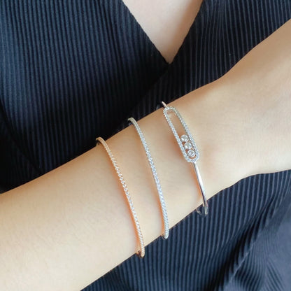 [⭐Hildren Jewelry]MINI DIAMOND TENNIS BRACELET