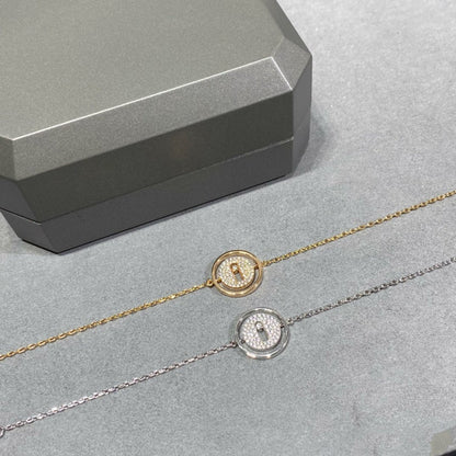 [⭐Hildren Jewelry]Demo MOVE DIAMOND PAVED BRACELET