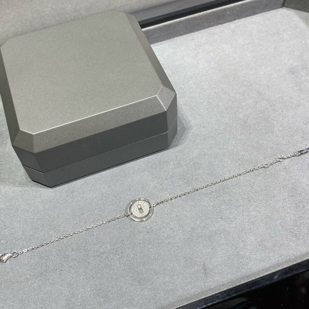 [⭐Hildren Jewelry]Demo MOVE DIAMOND PAVED BRACELET