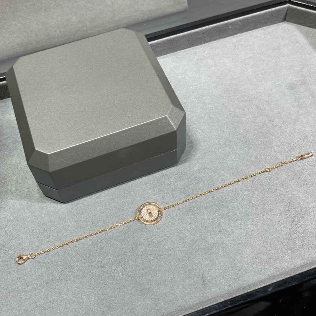 [⭐Hildren Jewelry]Demo MOVE DIAMOND PAVED BRACELET