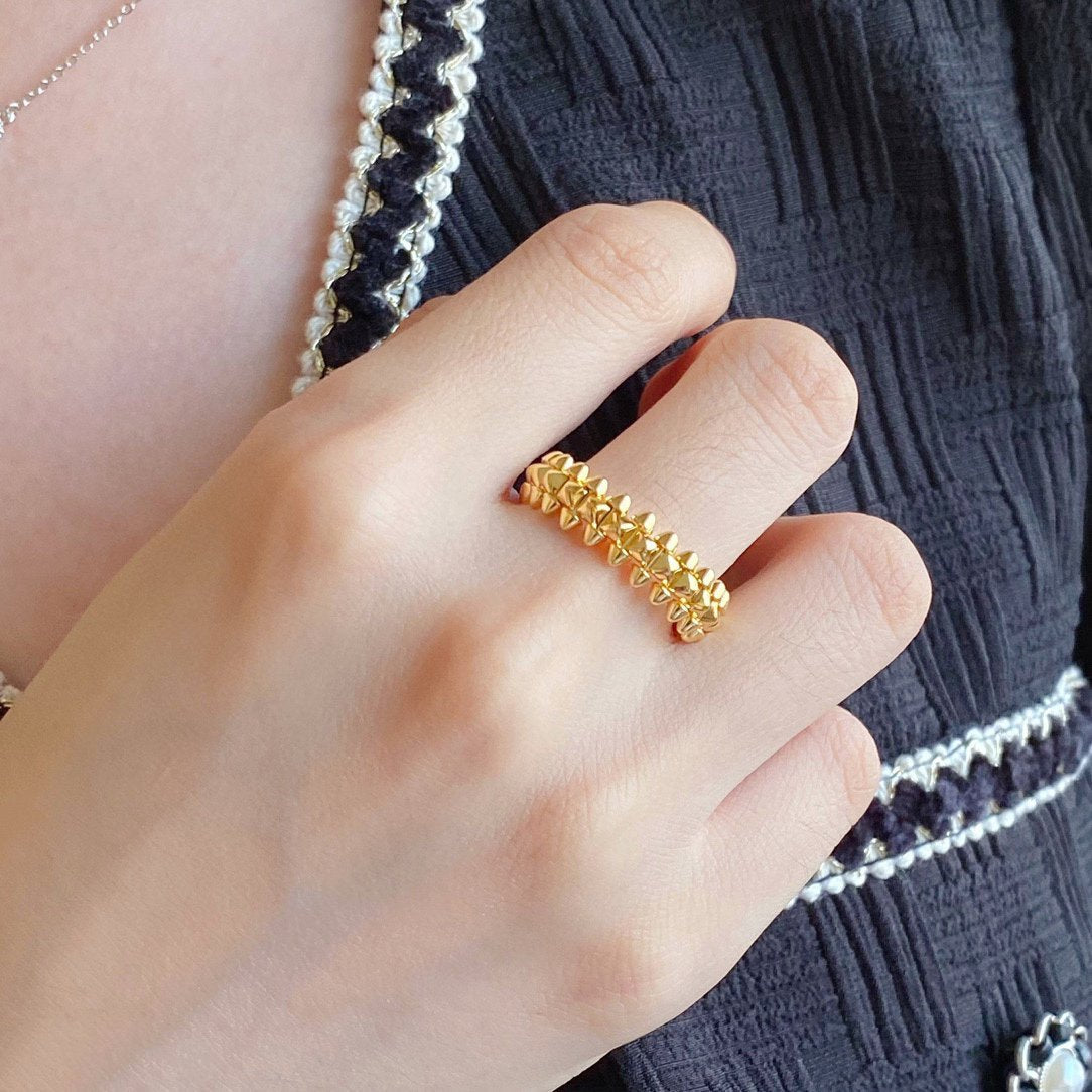 [⭐Hildren Jewelry]CLASH 5.5MM RING