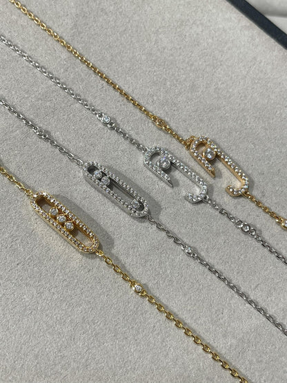 [⭐Hildren Jewelry]BABY MOVE DIAMOND BRACELET