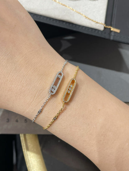 [⭐Hildren Jewelry]BABY MOVE DIAMOND BRACELET