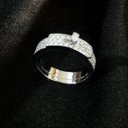 [⭐Hildren Jewelry]KELLY SILVER DIAMOND RING