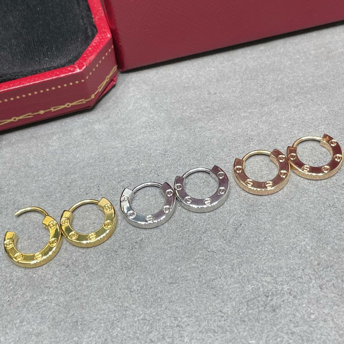 [⭐Hildren Jewelry]LOVE MINI EARRINGS