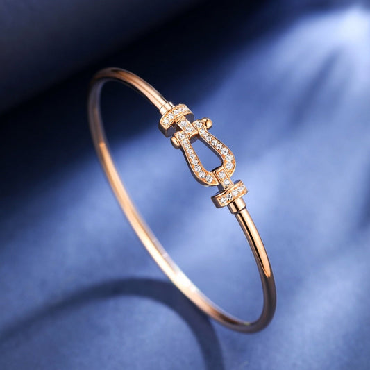 [⭐Hildren Jewelry]FORCE 10 MOYEN DIAMOND BRACELET