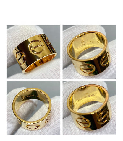 [⭐Hildren Jewelry]LOVE 11MM LARGE RING