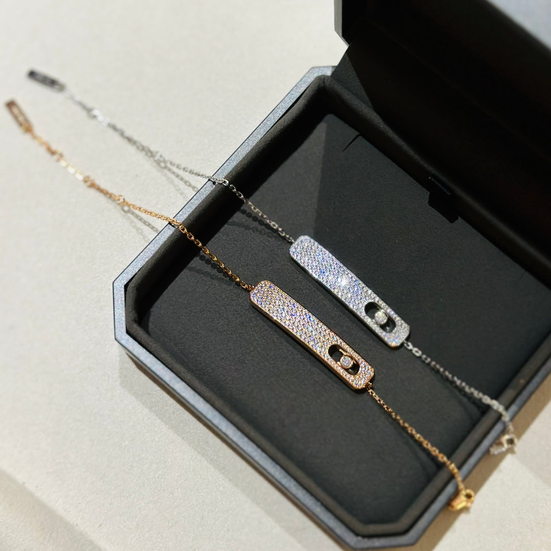 [⭐Hildren Jewelry]MOVE CLASSIQUE DIAMOND PAVED BRACELET