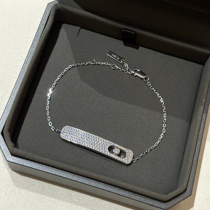 [⭐Hildren Jewelry]MOVE CLASSIQUE DIAMOND PAVED BRACELET