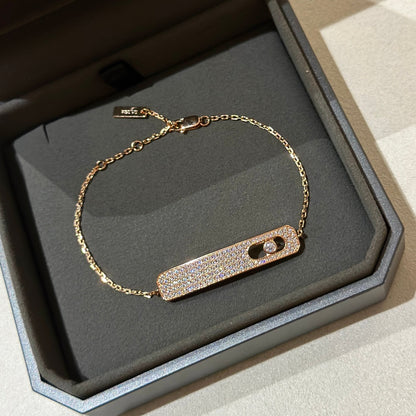 [⭐Hildren Jewelry]MOVE CLASSIQUE DIAMOND PAVED BRACELET