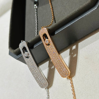 [⭐Hildren Jewelry]MOVE CLASSIQUE DIAMOND PAVED BRACELET
