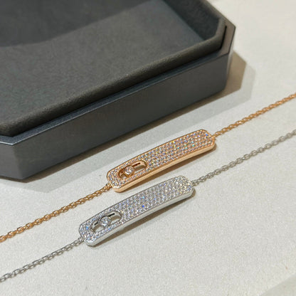 [⭐Hildren Jewelry]MOVE CLASSIQUE DIAMOND PAVED BRACELET