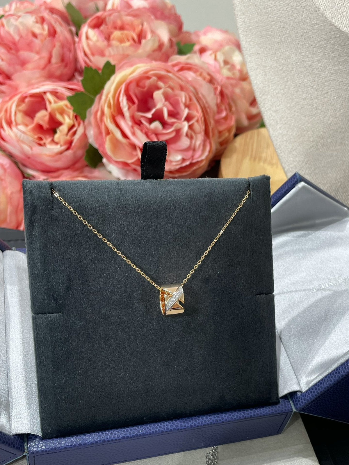 [⭐Hildren Jewelry]LIENS EVIDENCE DIAMOND NECKLACE