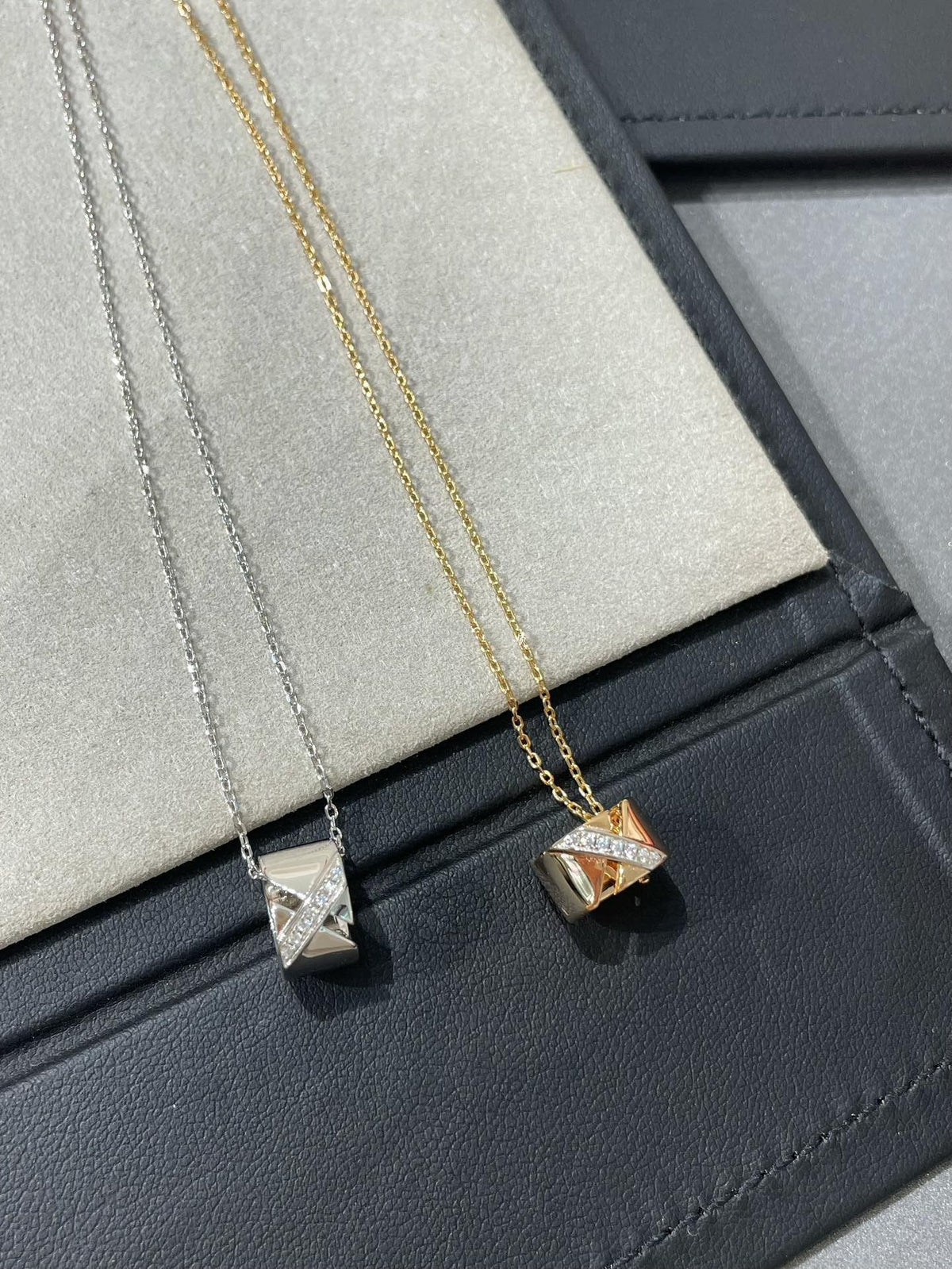 [⭐Hildren Jewelry]LIENS EVIDENCE DIAMOND NECKLACE