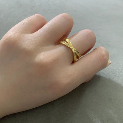 [Hildren Jewelry]ATLAS X DIAMOND RING