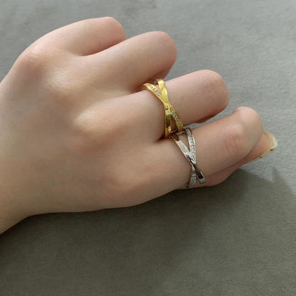 [Hildren Jewelry]ATLAS X DIAMOND RING
