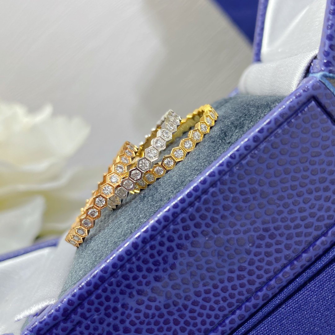 [⭐Hildren Jewelry]BEE LOVE DIAMOND PAVED SMALL RING