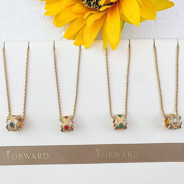 [⭐Hildren Jewelry] B.C.L “Little Waist” Enamel  NECKLACE（Various colors