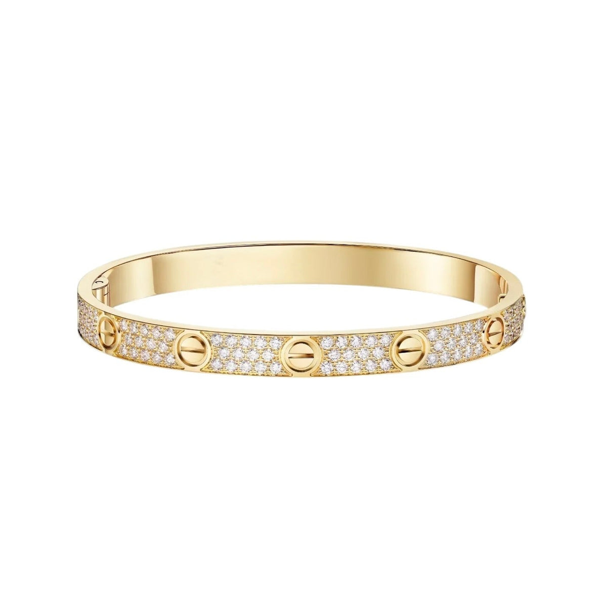 [⭐Hildren Jewelry]LOVE BRACELET 6.1MM DIAMOND-PAVED