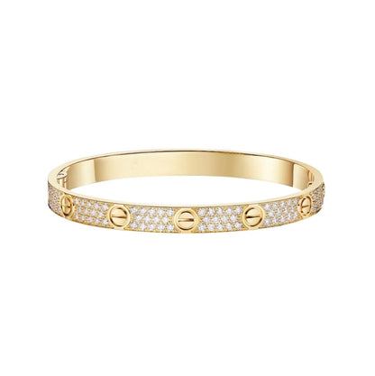 [⭐Hildren Jewelry]LOVE BRACELET 6.1MM DIAMOND-PAVED