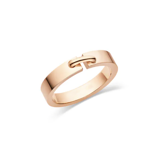 [⭐Hildren Jewelry]ALLIANCE LIENS VIDENCE 4MM RING