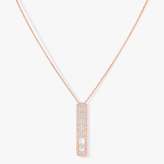 [⭐Hildren Jewelry]MY FIRST DIAMOND PAVED NECKLACE