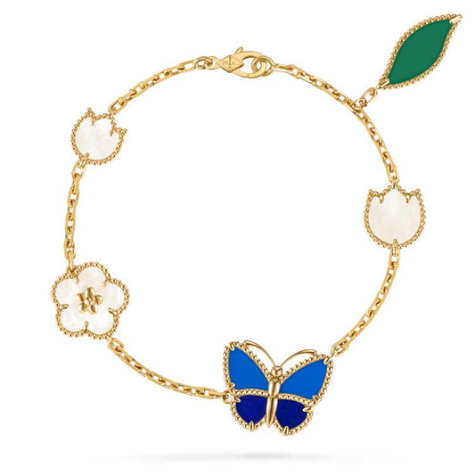 [⭐Hildren Jewelry]2026 NEW SPRING LUCKY 5 MOTIF BRACELET