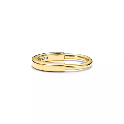 [Hildren Jewelry]LOCK RING GOLD