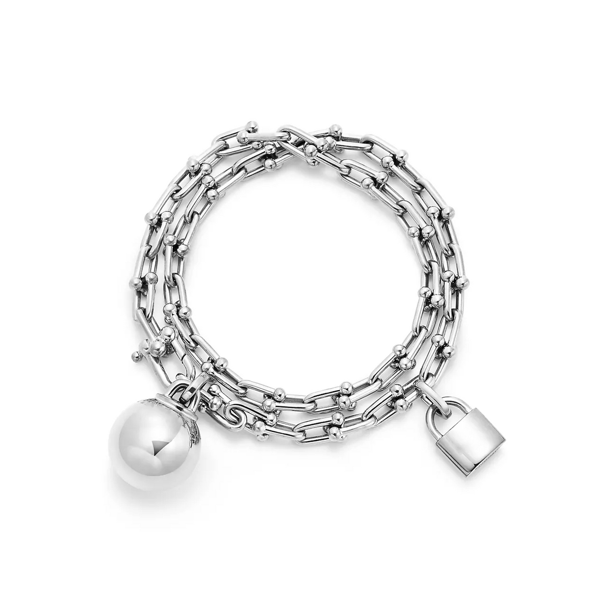 [Hildren Jewelry]HARDWEAR SMALL WRAP SILVER BRACELET