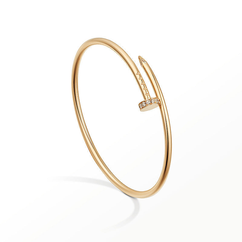 [⭐Hildren Jewelry]JUSTE BRACELET 2.5MM DIAMONDS