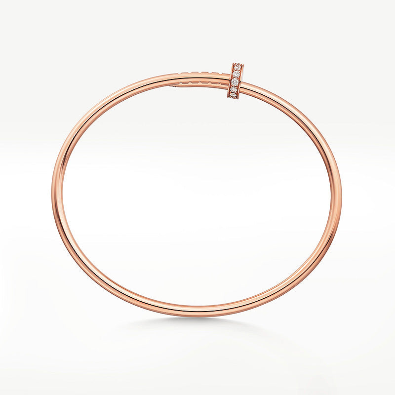 [⭐Hildren Jewelry]JUSTE BRACELET 2.5MM DIAMONDS