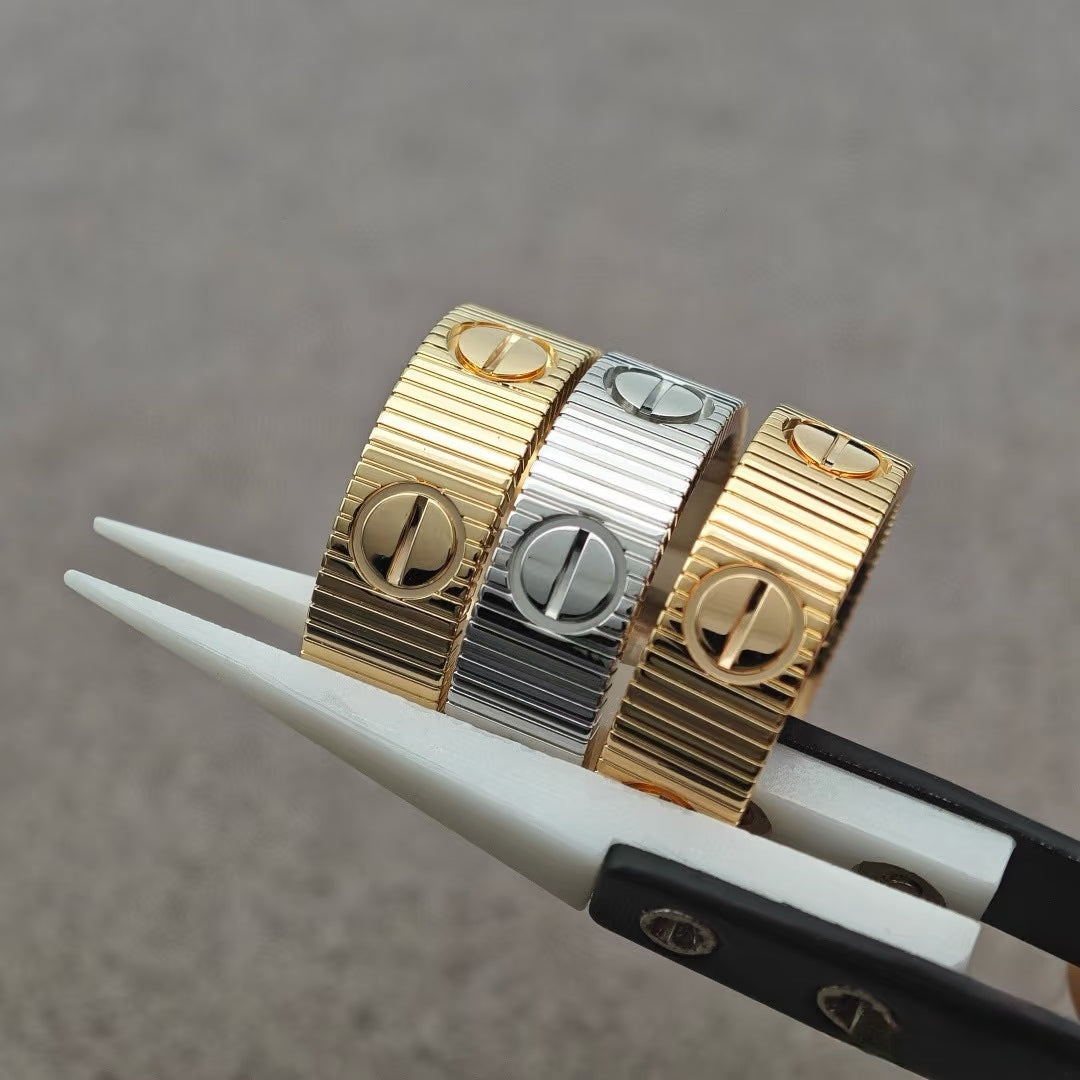 [⭐Hildren Jewelry]LOVE 6.5MM RING
