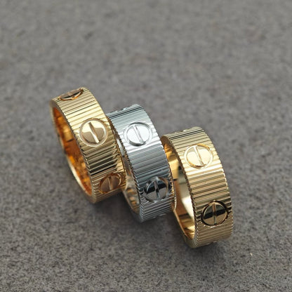 [⭐Hildren Jewelry]LOVE 6.5MM RING