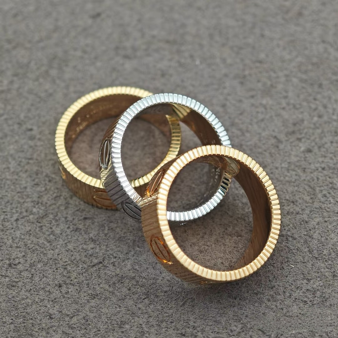 [⭐Hildren Jewelry]LOVE 6.5MM RING
