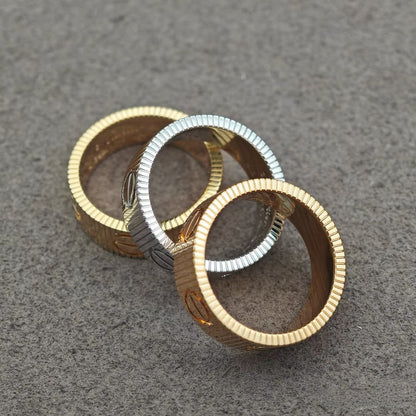 [⭐Hildren Jewelry]LOVE 6.5MM RING