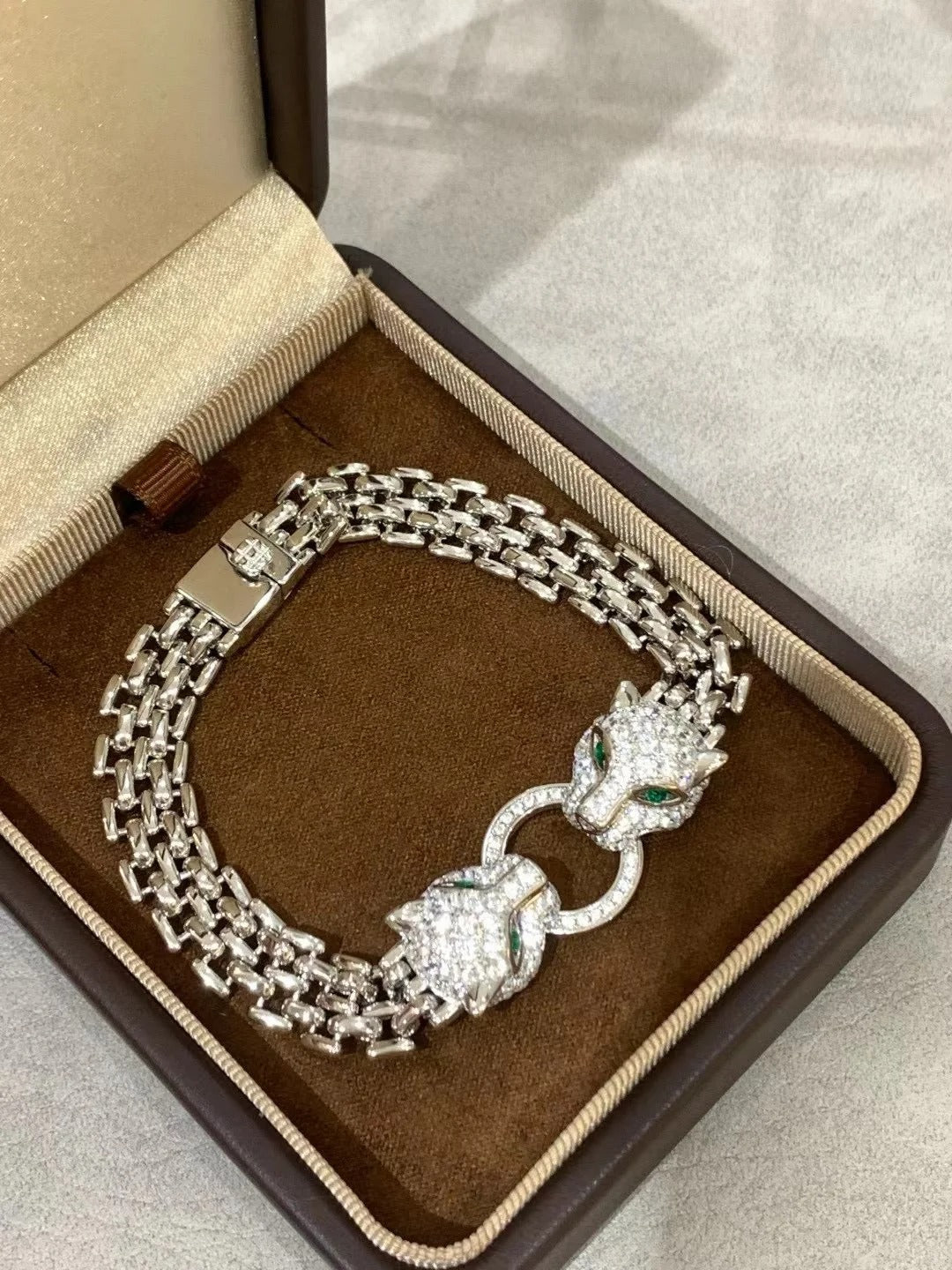 [⭐Hildren Jewelry] DOUBLE PANTHER BRACELET