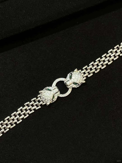 [⭐Hildren Jewelry] DOUBLE PANTHER BRACELET