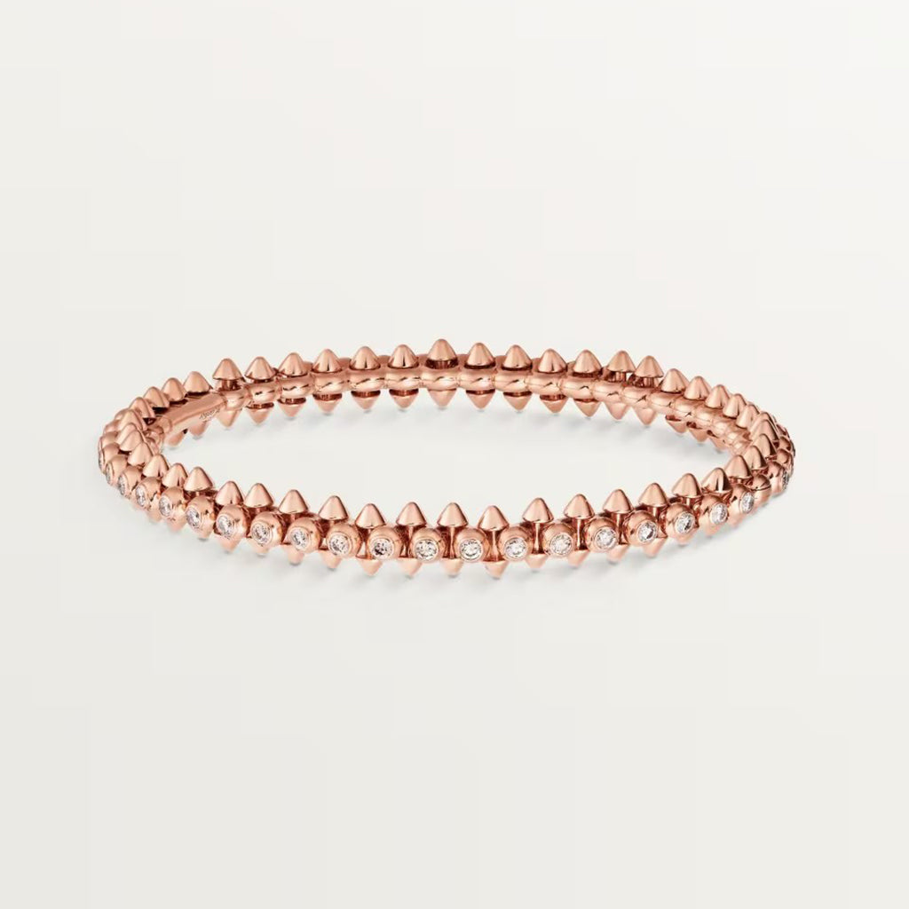 [⭐Hildren Jewelry]CLASH  BRACELET 8MM DIAMONDS