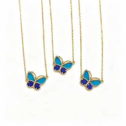 [⭐Hildren Jewelry]  2026 NEW LUCKY BUTTERFLY 1 MOTIFS NECKLACE