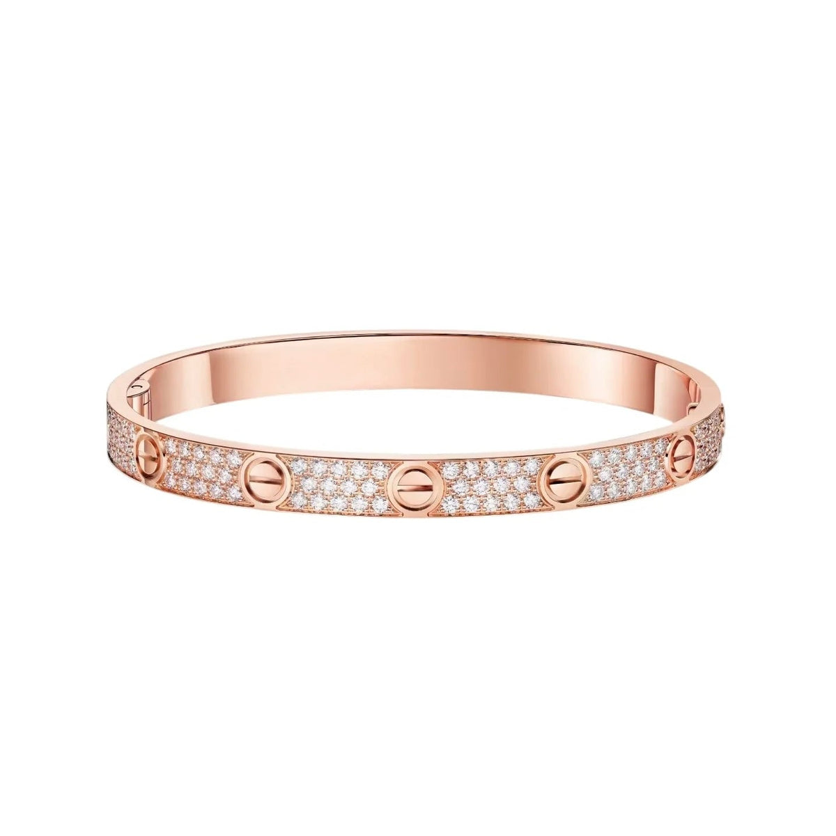 [⭐Hildren Jewelry]LOVE BRACELET 6.1MM DIAMOND-PAVED