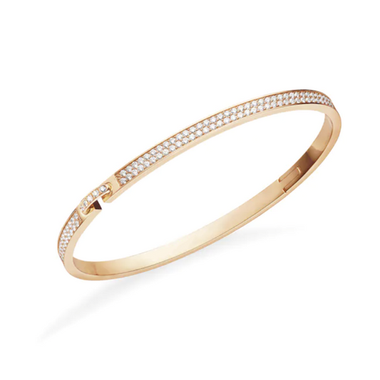 [⭐Hildren Jewelry]LIENS VIDENCE DIAMOND PAVED BRACELET