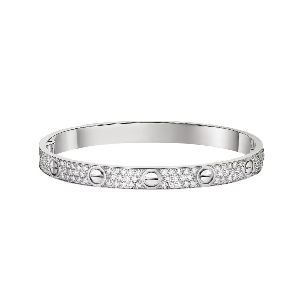 [⭐Hildren Jewelry]LOVE BRACELET 6.1MM DIAMOND-PAVED