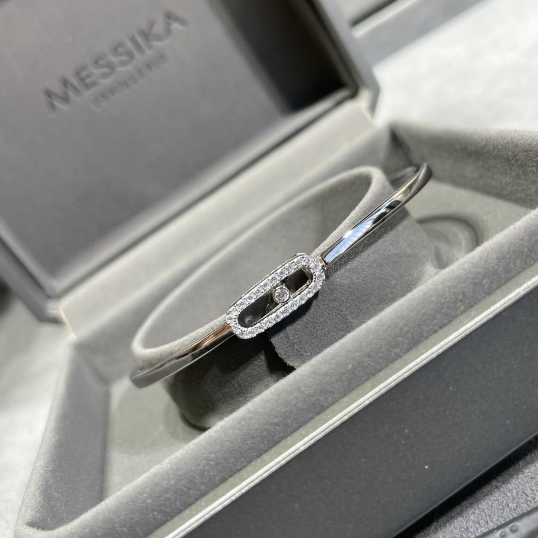 [⭐Hildren Jewelry]Move Uno pavé flex bangle medium